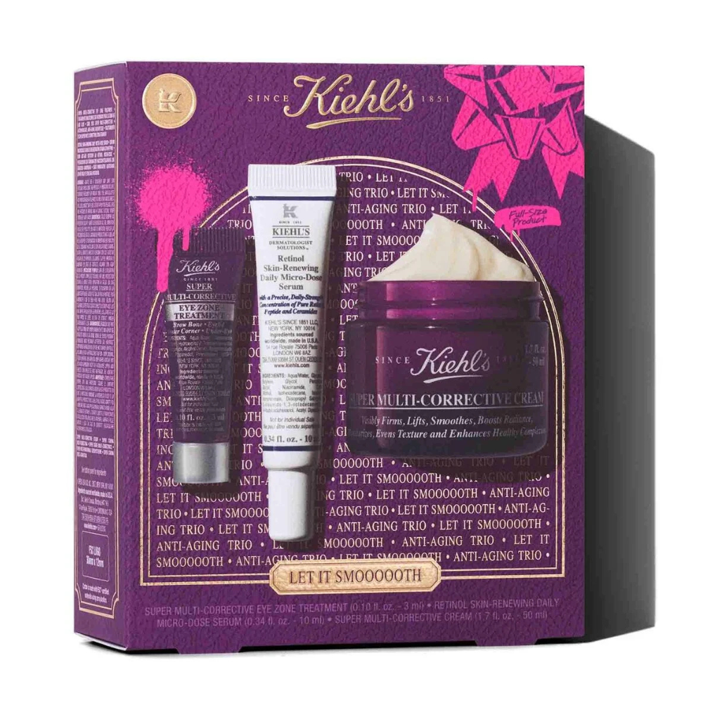 Set Let It Smoooooth, 10 ml + 3 ml + 5 ml, Kiehl's