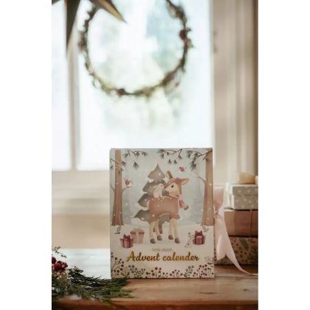 Calendar de Advent cu bratari si charmuri, 3 ani+, Little Dutch 737975