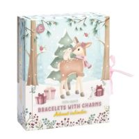 Calendar de Advent cu bratari si charmuri, 3 ani+, Little Dutch
