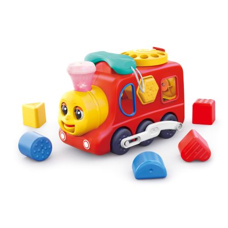 Locomotiva interactiva pentru invatare timpurie, +18 luni, Hola 738010