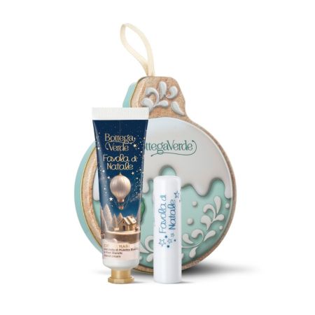 Set hidratare intensa pentru buze si maini, Favola di Natale, 30 + 4 ml, Bottega Verde