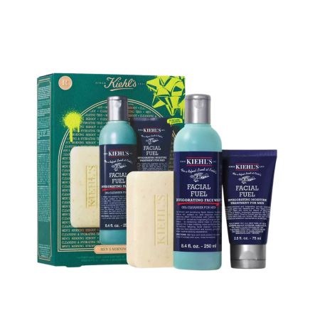 Set Mens Energizing Essentials, 250 ml + 75 ml + 9 g, Kiehl's