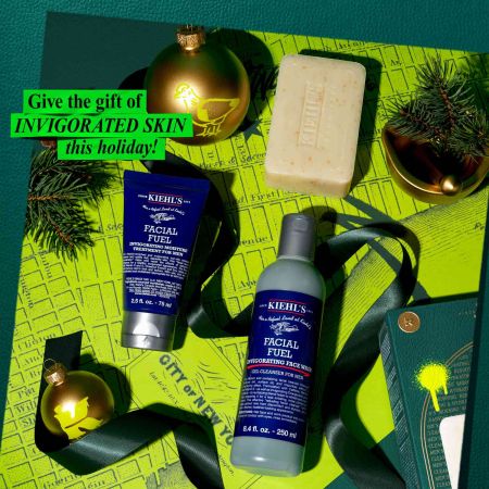 Set Mens Energizing Essentials, 250 ml + 75 ml + 9 g, Kiehl's 738020