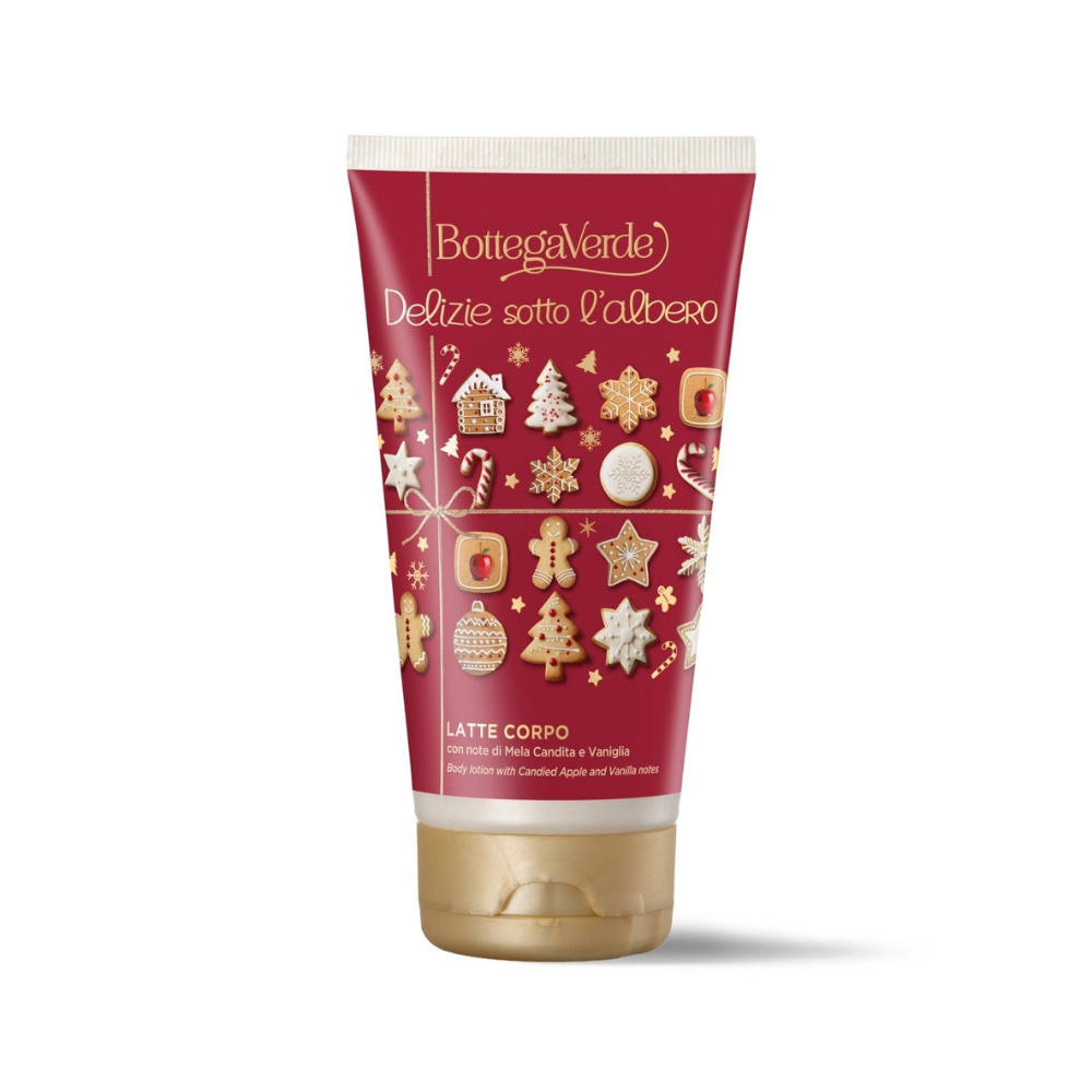 Lapte de corp cu mar caramelizat si vanilie, 150 ml, Bottega Verde