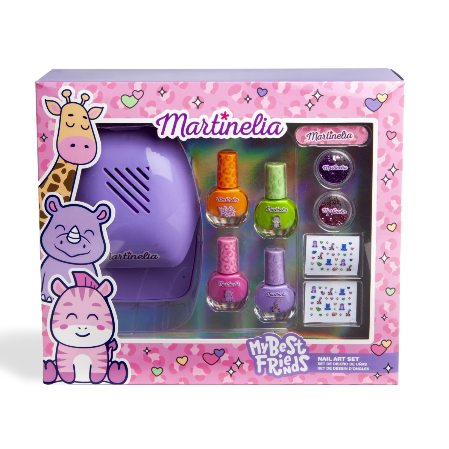 Set pentru manichiura copii My Best Friends, Martinelia