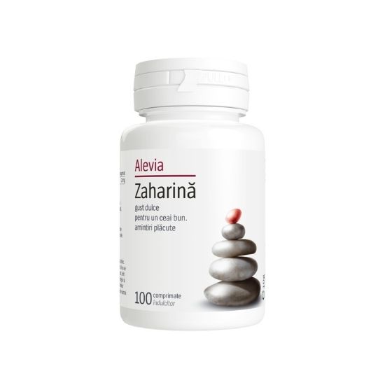 Zaharina, 100 comprimate, Alevia