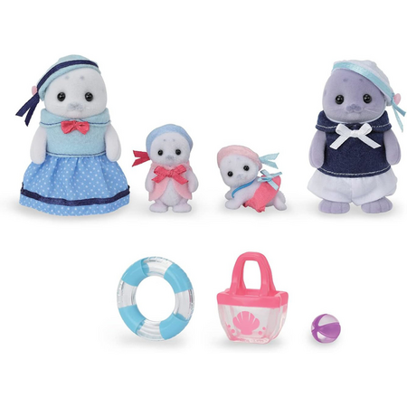 Familia Focilor, 3 ani+, Sylvanian Families 738072