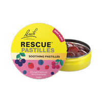 Dropsuri cu aroma de fructe de padure Bach Original, 50 g, Rescue Remedy