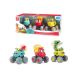 Set 3 masinute de constructie, Monstruletii Amuzanti cu Fructe, +1 an, Hola 738122