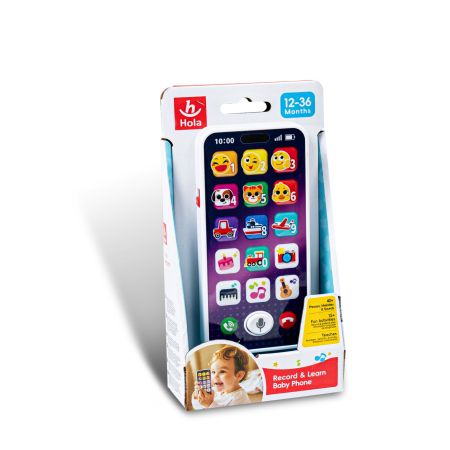 Telefon mobil interactiv, inregistraza si invata, +12 luni, Hola 738128