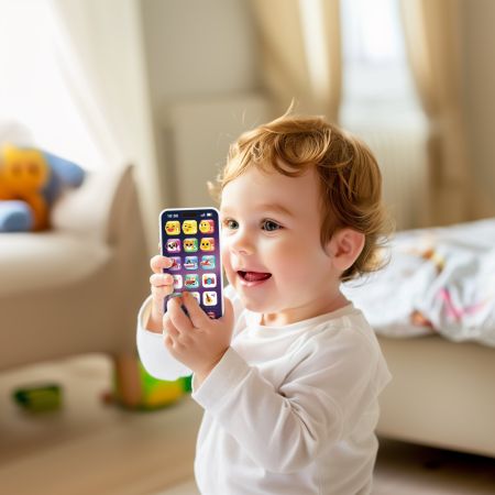 Telefon mobil interactiv, inregistraza si invata, +12 luni, Hola 738130