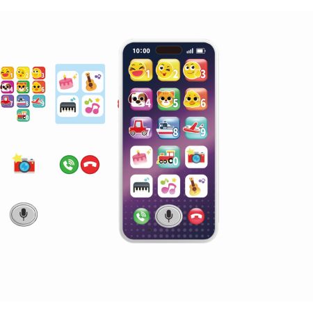 Telefon mobil interactiv, inregistraza si invata, +12 luni, Hola 738126