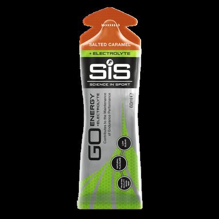 Gel energizant cu electroliti Go energy +Electrolyte, Caramel sarat, Sis