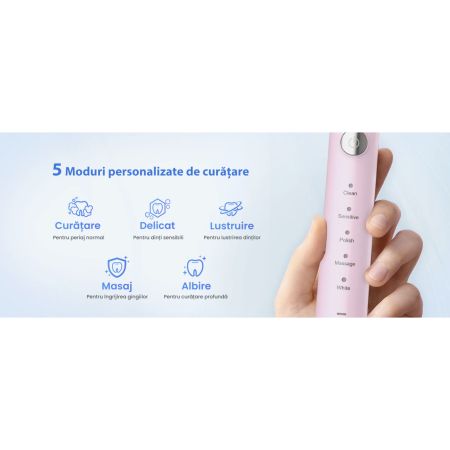 Periuta de dinti electrica pentru adulti + 8 capete de rezerva J40, JTF 738267