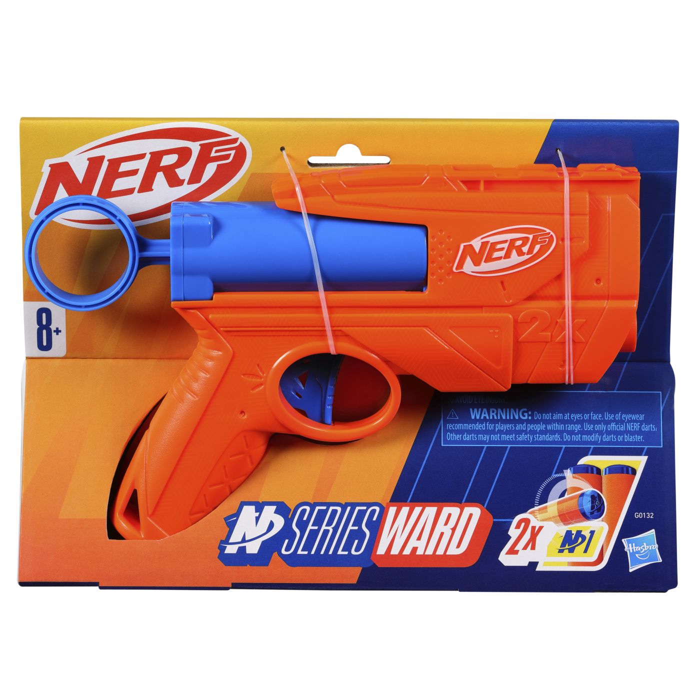 Pistol blaster cu sageti din spuma N Series Ward, 8 ani+, Nerf