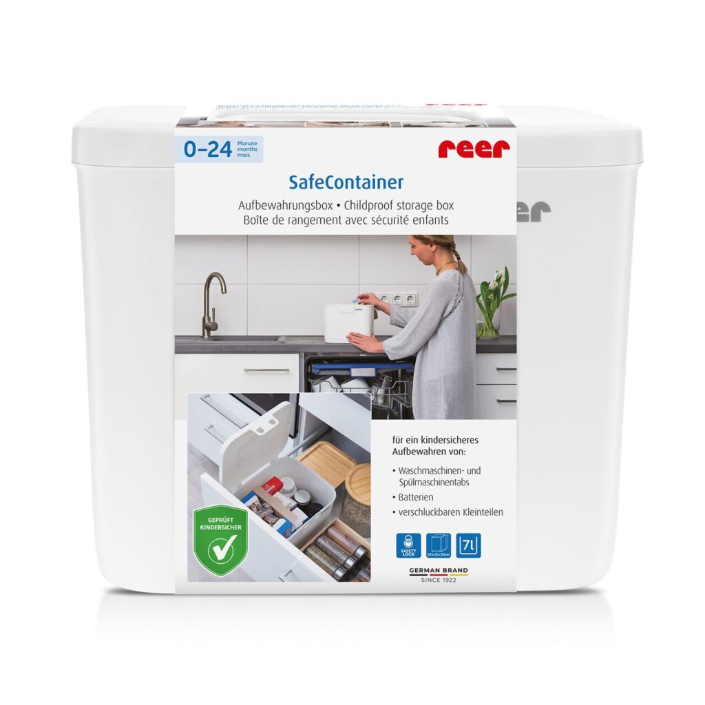 Cutie de siguranta pentru depozitare SafeContainer, 0-24 luni, Reer