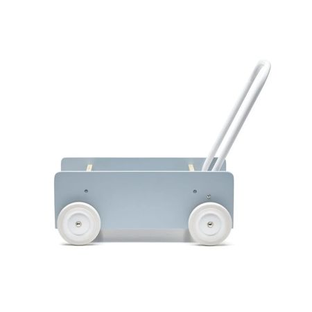 Premergatorul din lemn cu spatiu de depozitare, Blue/Grey, 12 luni+, Kids Concept 738393
