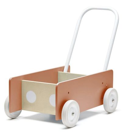 Premergatorul din lemn cu spatiu de depozitare, Rust, 12 luni+, Kids Concept