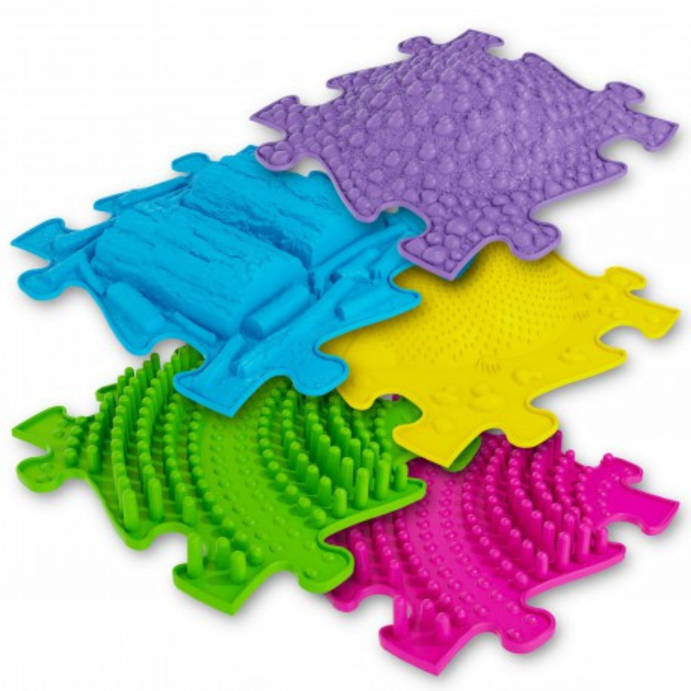 Covoras ortopedic senzorial puzzle, 3D Extins A, Muffik