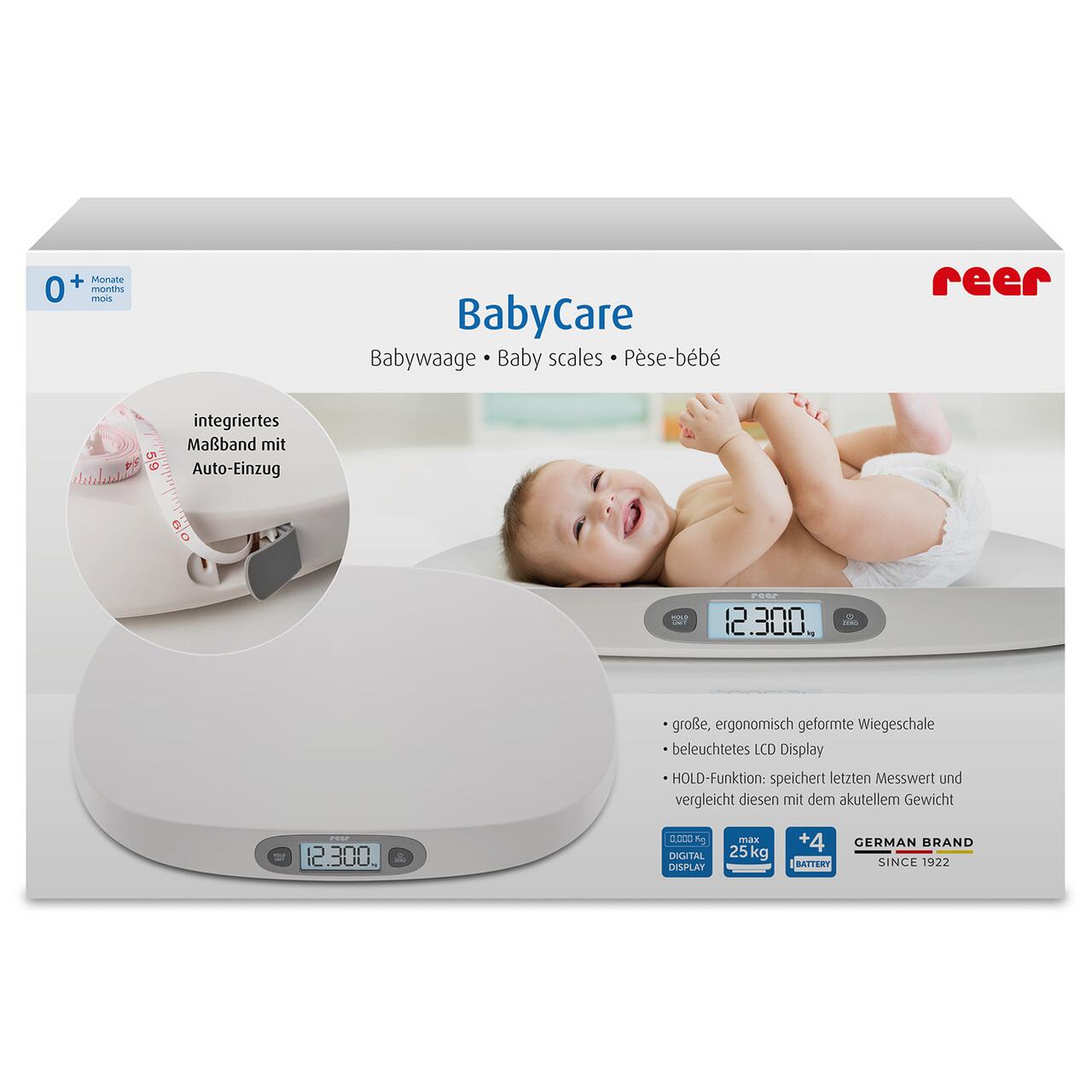 Cantar digital pentru bebelusi, BabyCare, 0 luni+, Reer