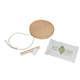 Kit amprenta bebelus cu rama din lemn rotunda, Keepsake, Petit Artichaut 738423