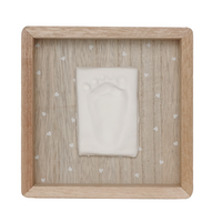Rama din lemn cu kit amprenta, Print Box Pretty Hearts, 0 luni+, etit Artichaut