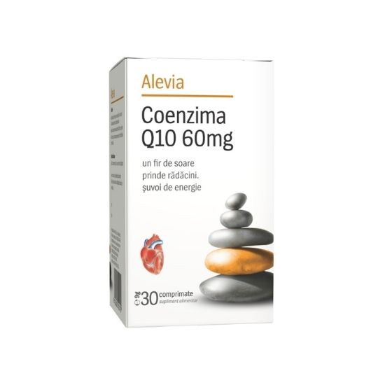 Coenzima Q10, 60mg, 30 capsule, Alevia