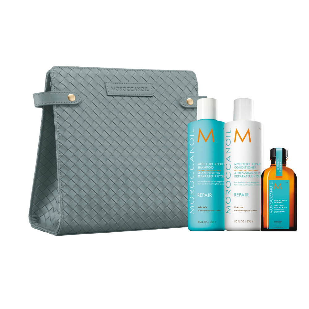 Set pentru par, Repair, 2x250 ml + 50 m, Moroccanoil