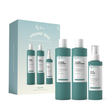 Set Sampon, Balsam si Masca de par pentru volum Volume, 300/300/200 ml, By Veira