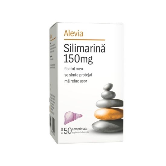 Silimarina 150mg, 50 comprimate, Alevia