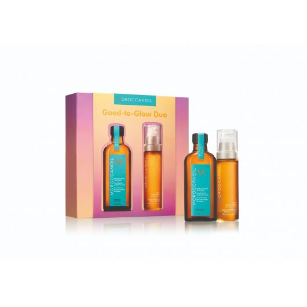 Set de par si corp, Good To Glow Duo Original, 100 + 50 ml, Moroccanoil