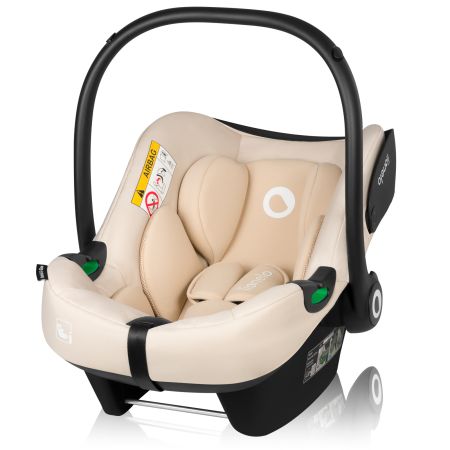 Scoica auto I-size Astrid, 0-13 Kg/40-87 cm, Bej, Lionelo