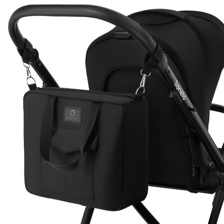 Carucior reversibil 3 in 1cu multiple accesorii, pana la 22 kg, Negru, Lionelo 739523