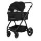 Carucior reversibil 3 in 1cu multiple accesorii, pana la 22 kg, Negru, Lionelo 739519