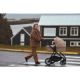 Carucior reversibil 3 in 1cu multiple accesorii, pana la 22 kg, Negru, Lionelo 739538