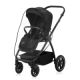 Carucior reversibil 3 in 1cu multiple accesorii, pana la 22 kg, Negru, Lionelo 739509