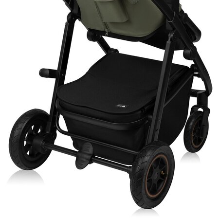Carucior reversibil 2 in 1 cu multiple accesorii Amber Plus, pana la 22 kg, Verde, Lionelo 739727