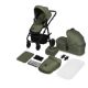 Carucior reversibil 2 in 1 cu multiple accesorii Amber Plus, pana la 22 kg, Verde, Lionelo 739731