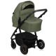 Carucior reversibil 2 in 1 cu multiple accesorii Amber Plus, pana la 22 kg, Verde, Lionelo 739719