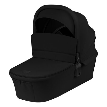 Carucior reversibil 3 in 1 cu landou si scoica Mika Plus, pana la 22 kg, Negru, Lionelo 739767