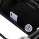 Carucior reversibil 3 in 1 cu landou si scoica Mika Plus, pana la 22 kg, Negru, Lionelo 739770