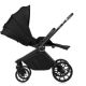 Carucior reversibil 3 in 1 cu landou si scoica Mika Plus, pana la 22 kg, Negru, Lionelo 739755