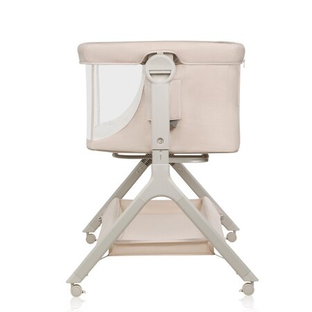 Patut co-sleeper 3 in 1 cu sistem de leganare Leonie Plus, Bej, Lionelo 739808