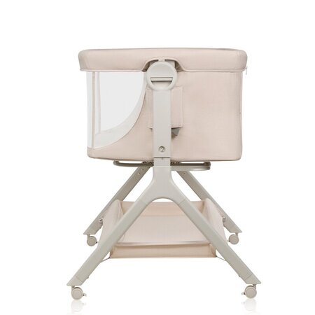 Patut co-sleeper 3 in 1 cu sistem de leganare Leonie Plus, Bej, Lionelo 739807