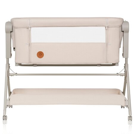 Patut co-sleeper 3 in 1 cu sistem de leganare Leonie Plus, Bej, Lionelo 739803