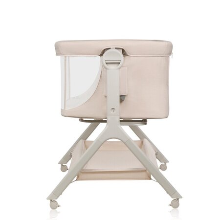 Patut co-sleeper 3 in 1 cu sistem de leganare Leonie Plus, Bej, Lionelo 739806