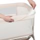 Patut co-sleeper 3 in 1 cu sistem de leganare Leonie Plus, Bej, Lionelo 739814