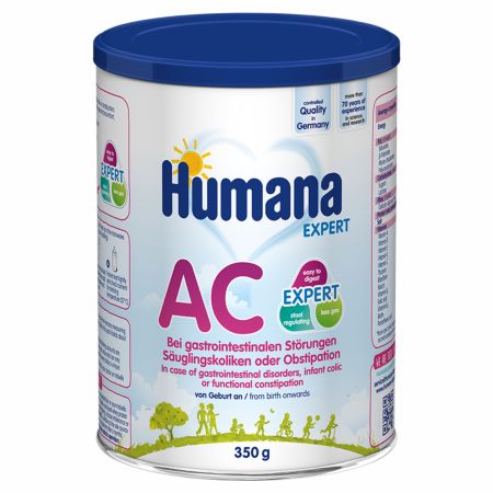 Aliment destinat unor scopuri medicale speciale AC Expert, 0 luni+, 350 g, Humana