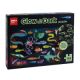 Puzzle Glow in the dark, Ocean, 104 piese, Apli Kids 740537