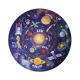 Puzzle Circular Sistemul Solar, Ø50 cm, 5 ani+, 48 piese, Apli Kids 740546